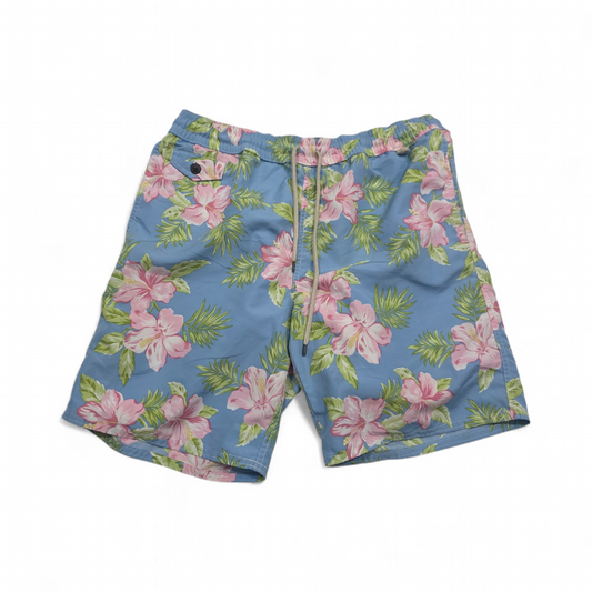 Bermuda Ralph Lauren Mediana M Azul Floreado (Usado)