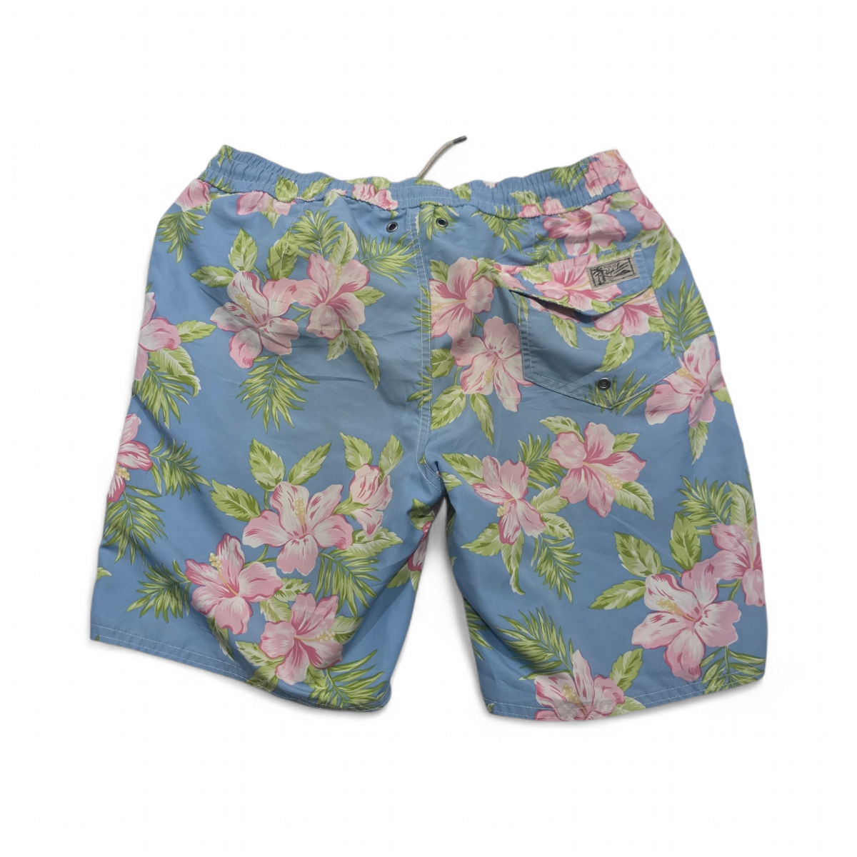Bermuda Ralph Lauren Mediana M Azul Floreado (Usado)