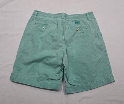 Bermuda Vineyard Vines Talla 33 Verde Deslavado (Usado)