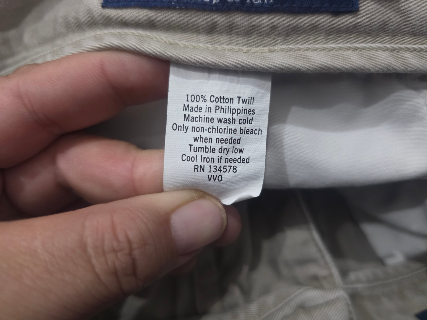 Bermuda Vineyard Vines Talla 33 Gris Cangrejo Club Short (Usado)
