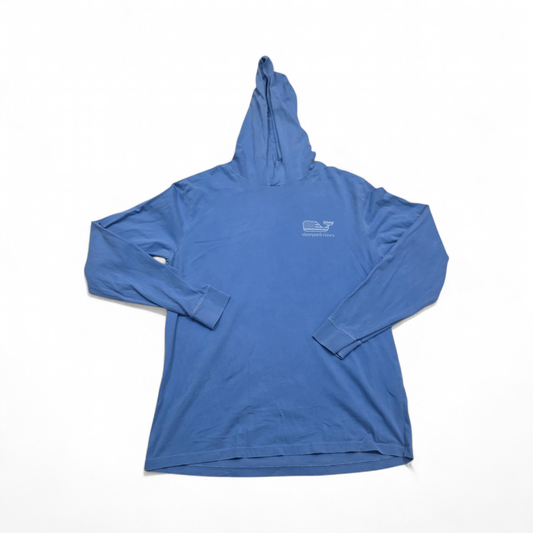 Playera Vineyard Vines Mediana M Azul Con Gorro (Usado)