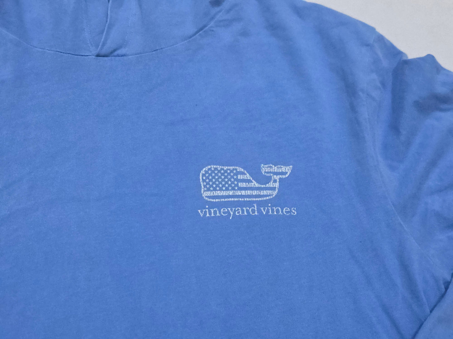 Playera Vineyard Vines Mediana M Azul Con Gorro (Usado)