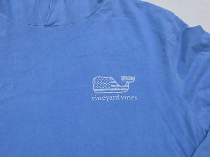 Playera Vineyard Vines Mediana M Azul Con Gorro (Usado)
