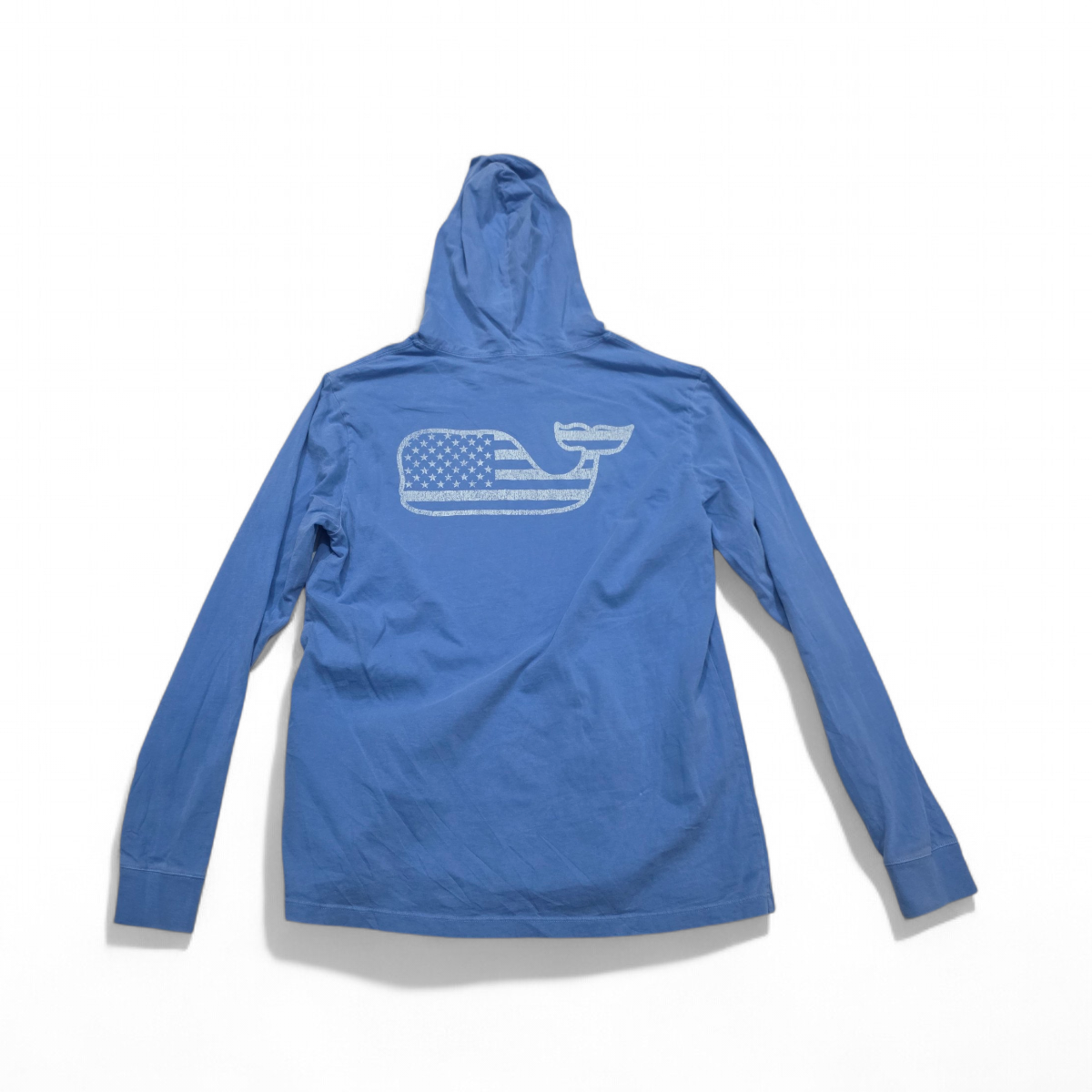 Playera Vineyard Vines Mediana M Azul Con Gorro (Usado)
