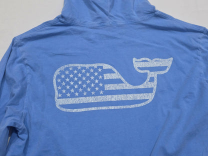 Playera Vineyard Vines Mediana M Azul Con Gorro (Usado)