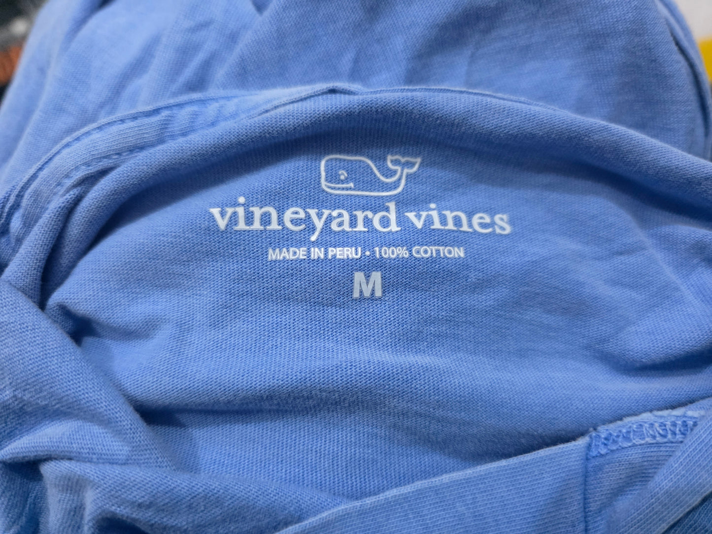 Playera Vineyard Vines Mediana M Azul Con Gorro (Usado)