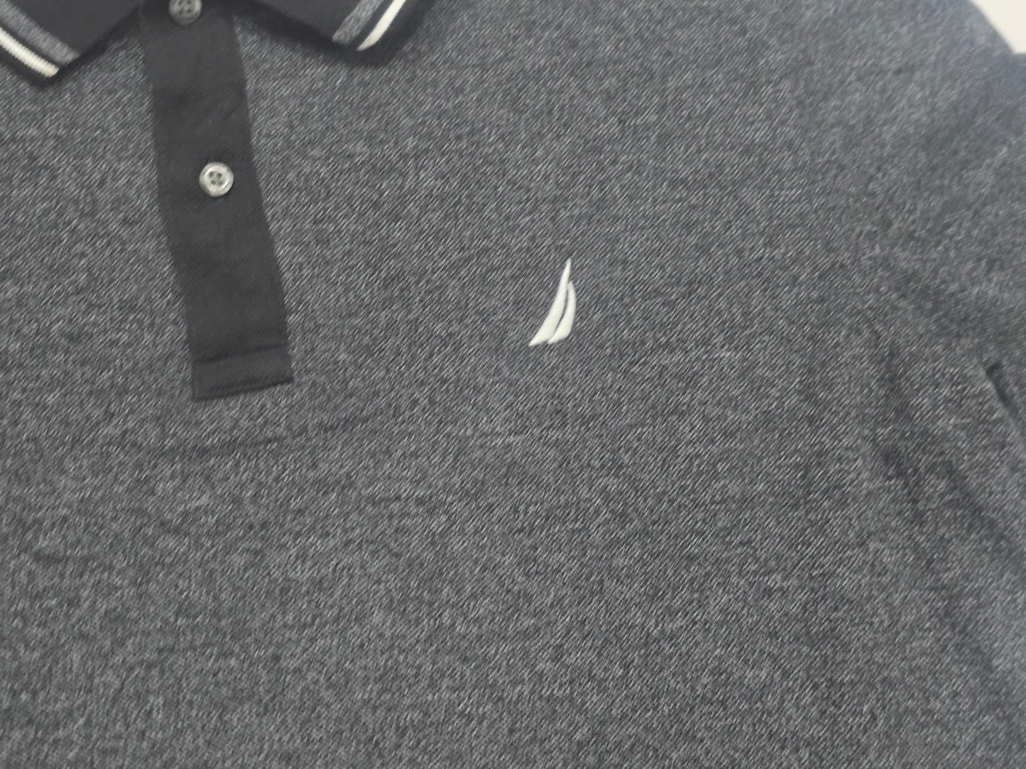 Playera Polo Nautica Mediana M Gris (Usado)