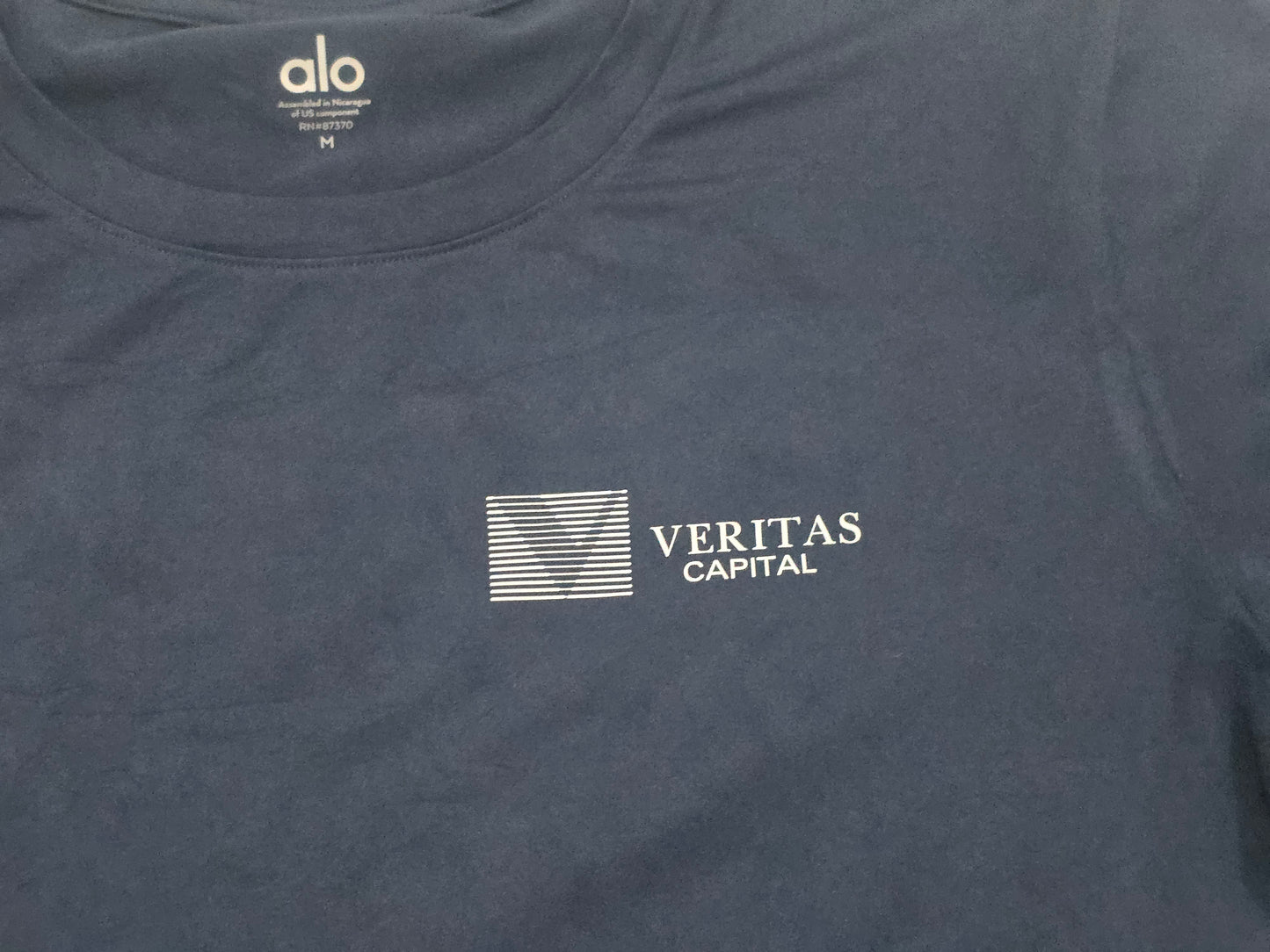 Playera Alo Yoga Mediana M Azul