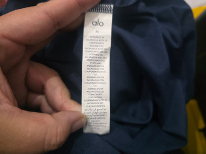 Playera Alo Yoga Mediana M Azul