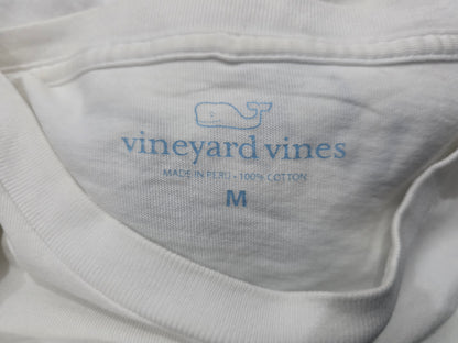 Playera Vineyard Vines Mediana Manga Larga Blanca (Usado)
