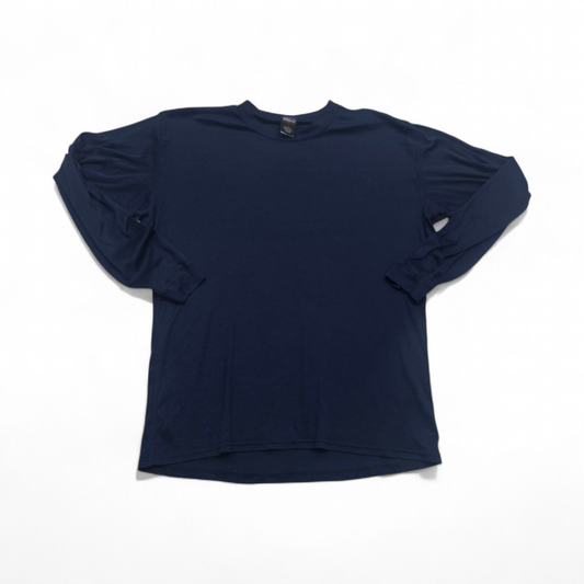 Playera Manga Larga Patagonia Capilene Grande L Azul (Usado)