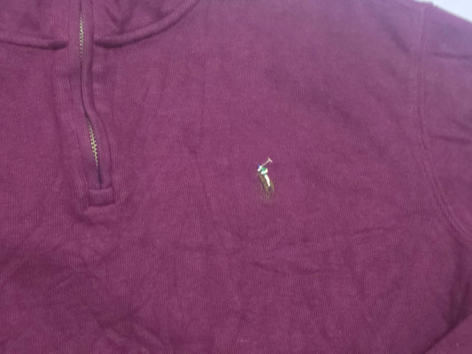 Sueter Ralph Lauren Grande L Vino Estate Rib Pony Colores (Usado)