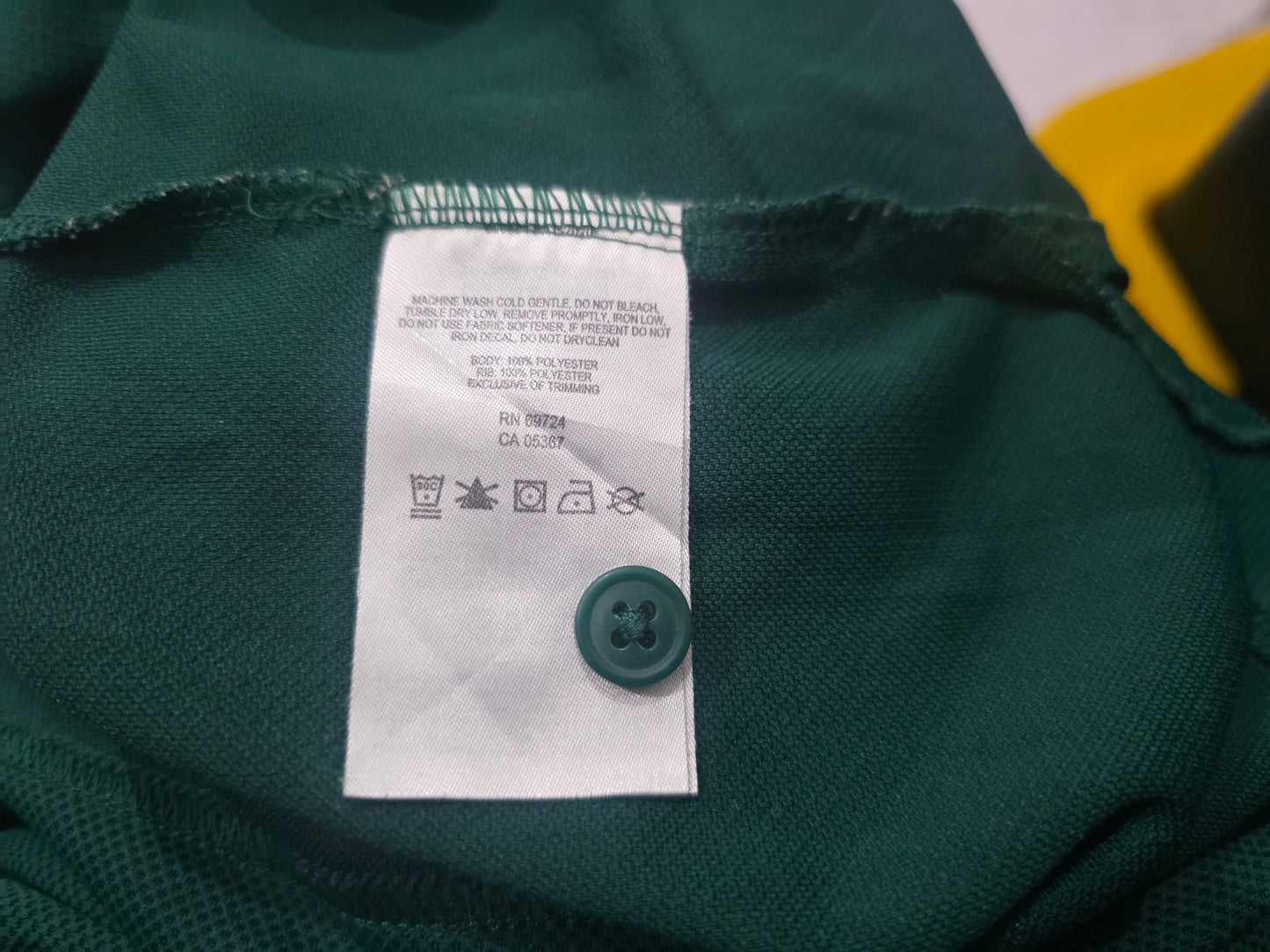 Playera Polo Columbia Grande L Omni Shade Verde (Usado)