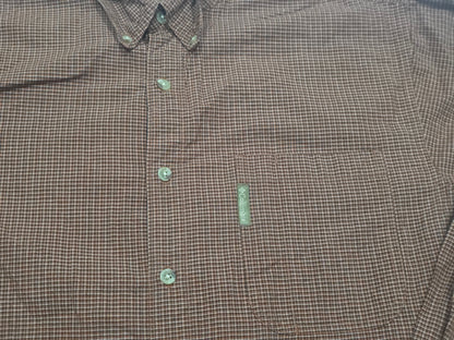 Camisa Columbia Grande L Naranja Ladrillo (Usado)
