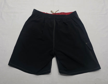 Bermuda Ralph Lauren Xgrande Xl Negro Pony Rojo (Usado)