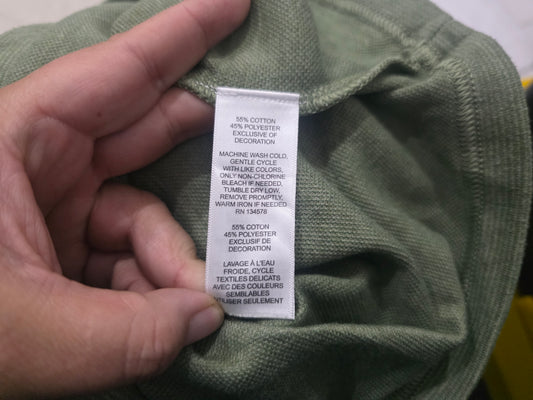 Sueter Vineyard Vines Xgrande Xl Verde Medio Cierre (Usado)