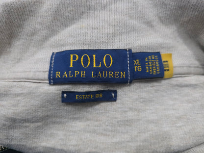Sueter Ralph Lauren Xgrande Xl Estate Rib Cafe Pony Vino (Usado)