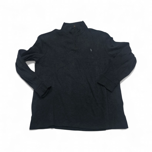 Sueter Ralph Lauren Xgrande Xl Gris Oscuro Pony Gris (Usado)