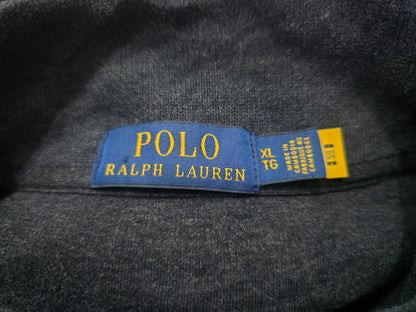 Sueter Ralph Lauren Xgrande Xl Gris Oscuro Pony Gris (Usado)