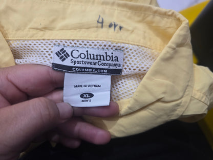 Camisa Columbia Pfg Xgrande Xl Amarillo (Usado)