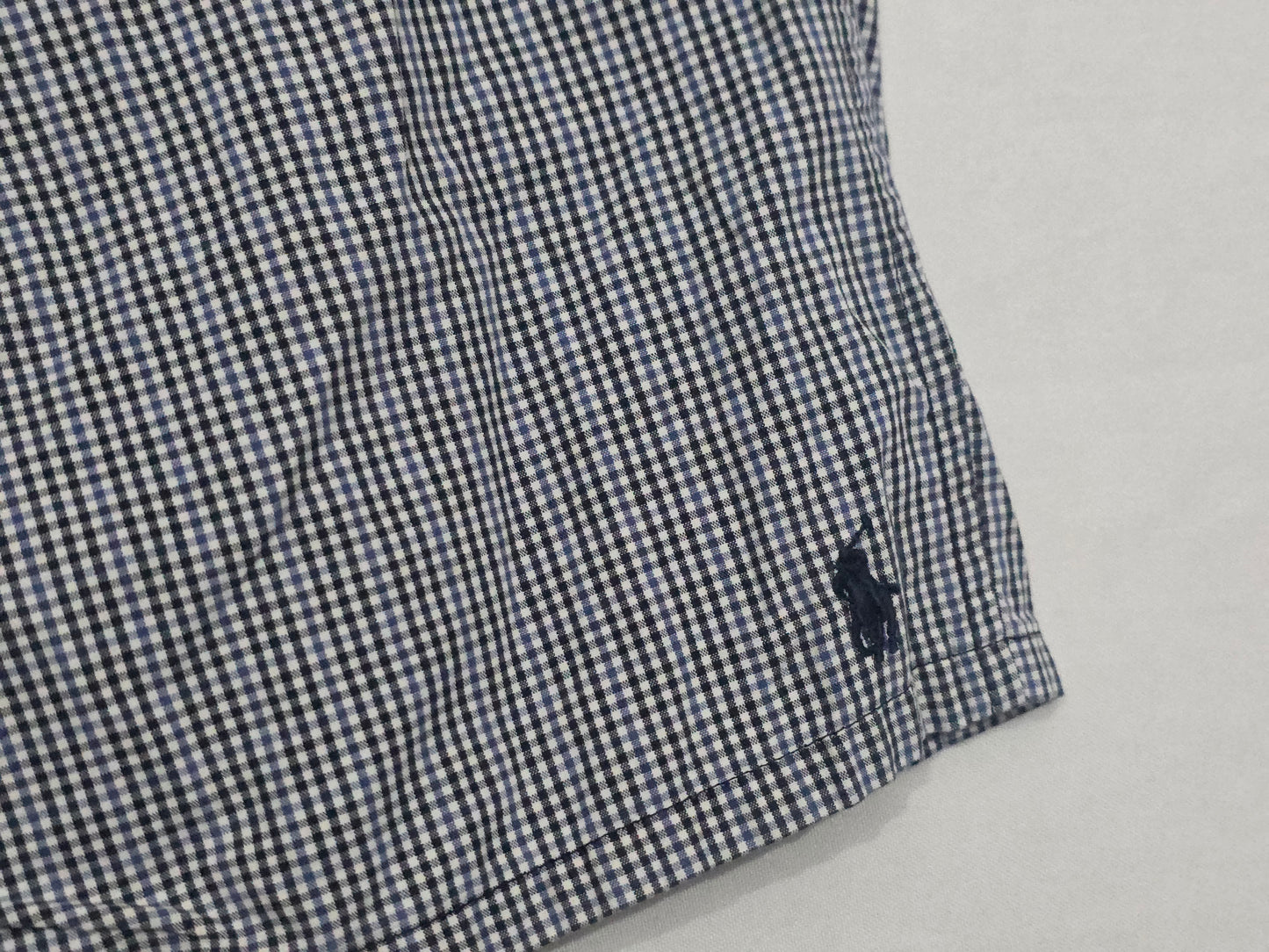 Bermuda Ralph Lauren Talla 38 Azul Cuadro (Usado)