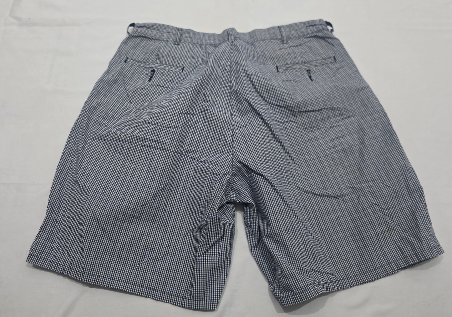 Bermuda Ralph Lauren Talla 38 Azul Cuadro (Usado)