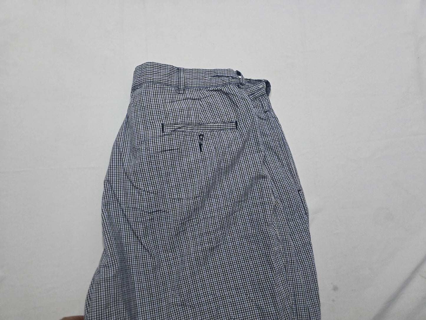 Bermuda Ralph Lauren Talla 38 Azul Cuadro (Usado)