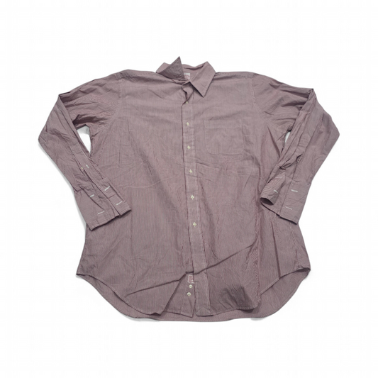 Camisa Brooks Brothers Xgrande 17-4 Lineas Rojo Blanco (Usado)