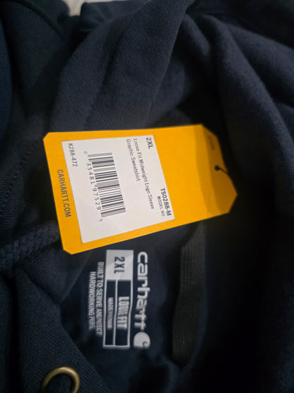 Sudadera Carhartt 2xl Loose Fit Azul (NUEVO)
