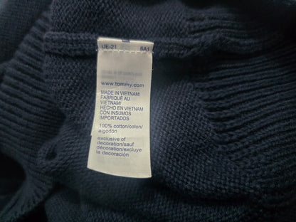 Sueter Tommy Hilfiger 2xl Azul Cierre (Usado)