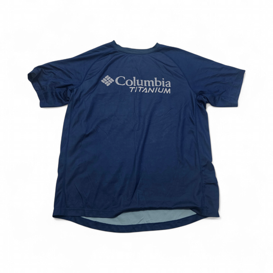 Playera Columbia Titanium 2xl Azul (Usado)