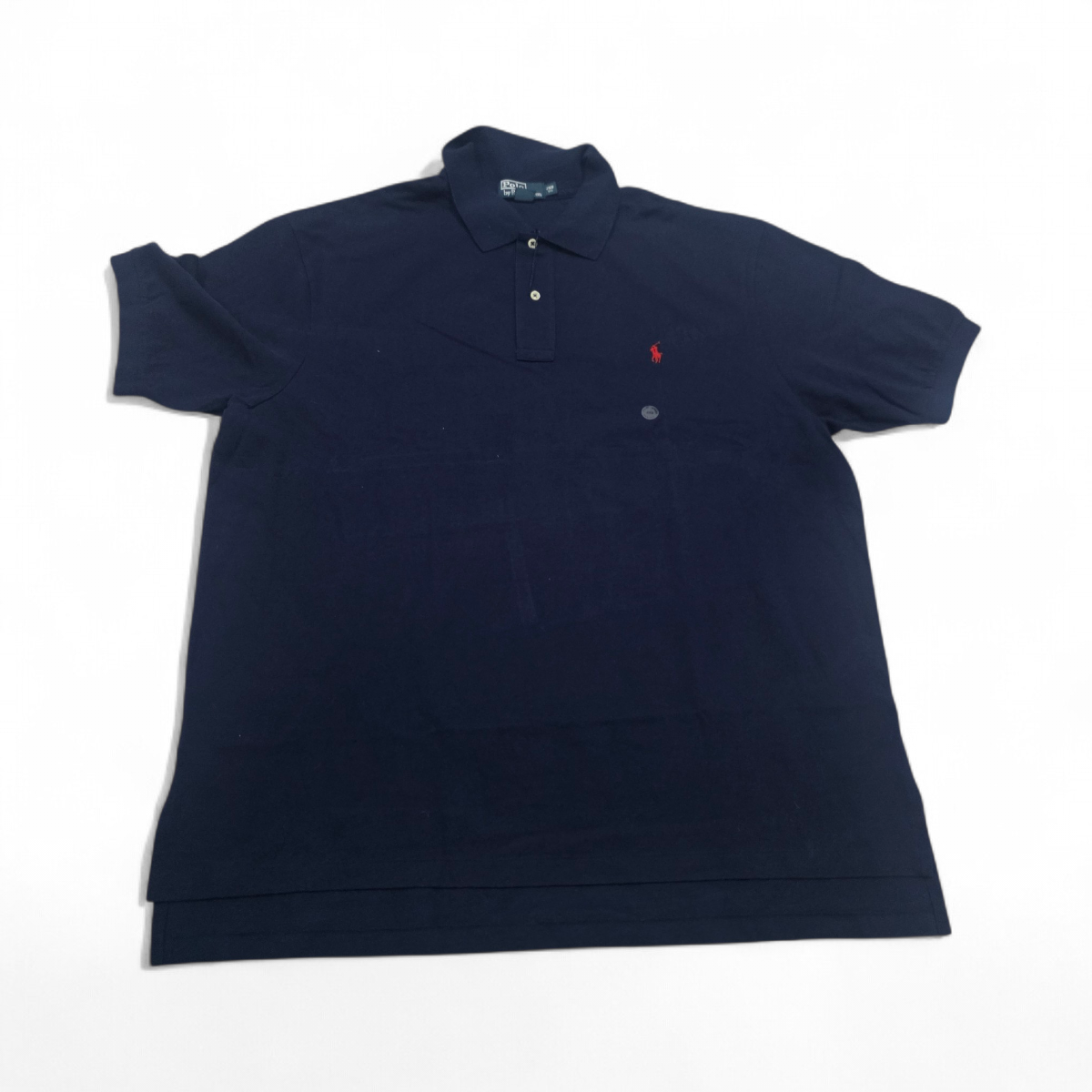 Playera Polo Ralph Lauren 2XL Azul Pony Rojo (NUEVO)