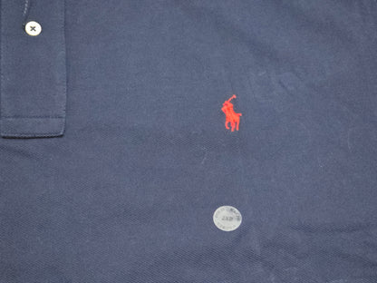 Playera Polo Ralph Lauren 2XL Azul Pony Rojo (NUEVO)