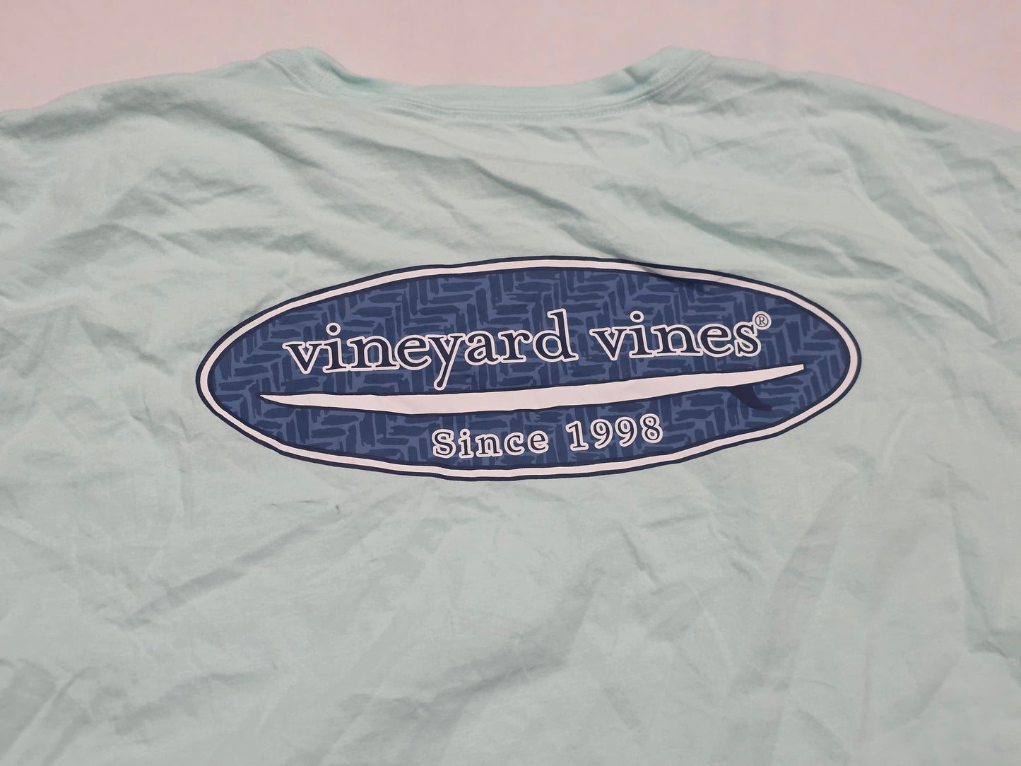 Playera Vineyard Vines 2xl Verde Menta (Usado)