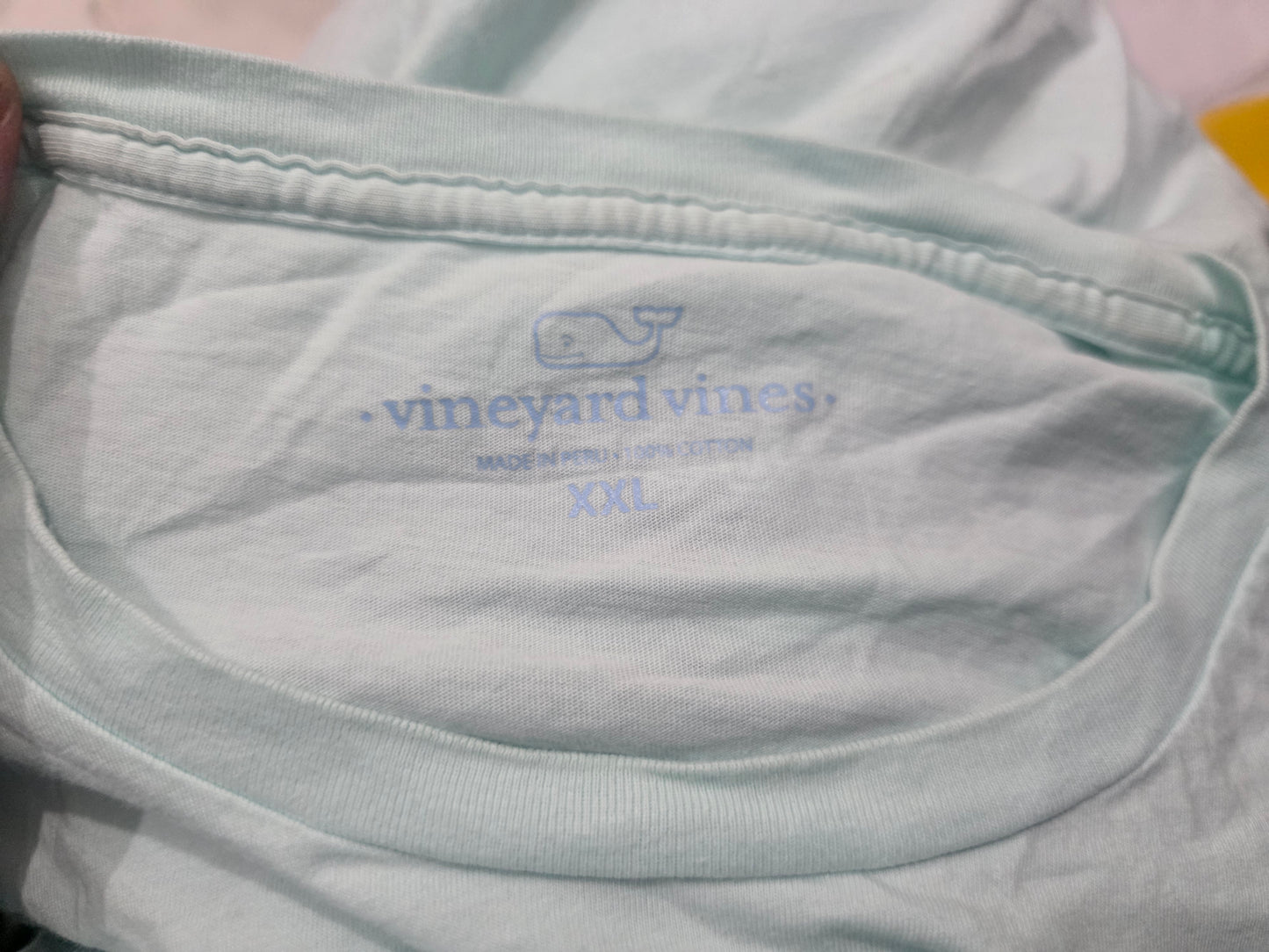 Playera Vineyard Vines 2xl Verde Menta (Usado)