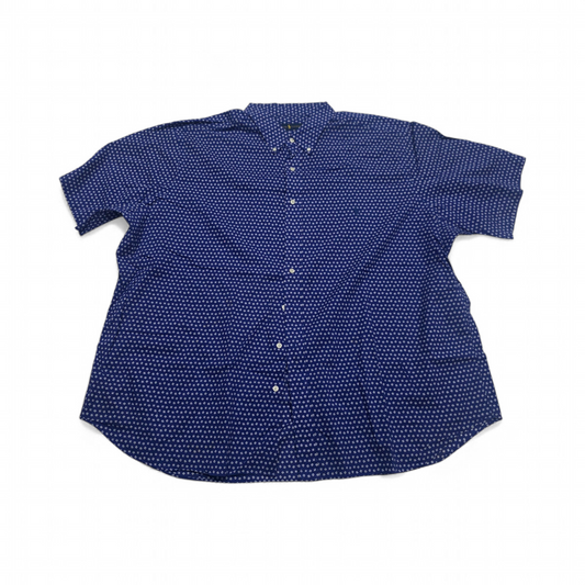 Camisa Ralph Lauren 3xb Big Azul Figuras Pony Azul (Usado)