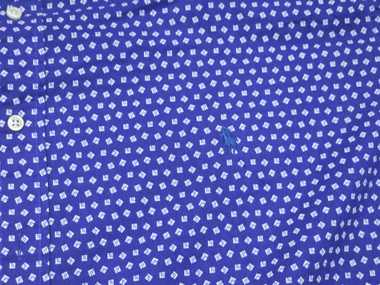 Camisa Ralph Lauren 3xb Big Azul Figuras Pony Azul (Usado)
