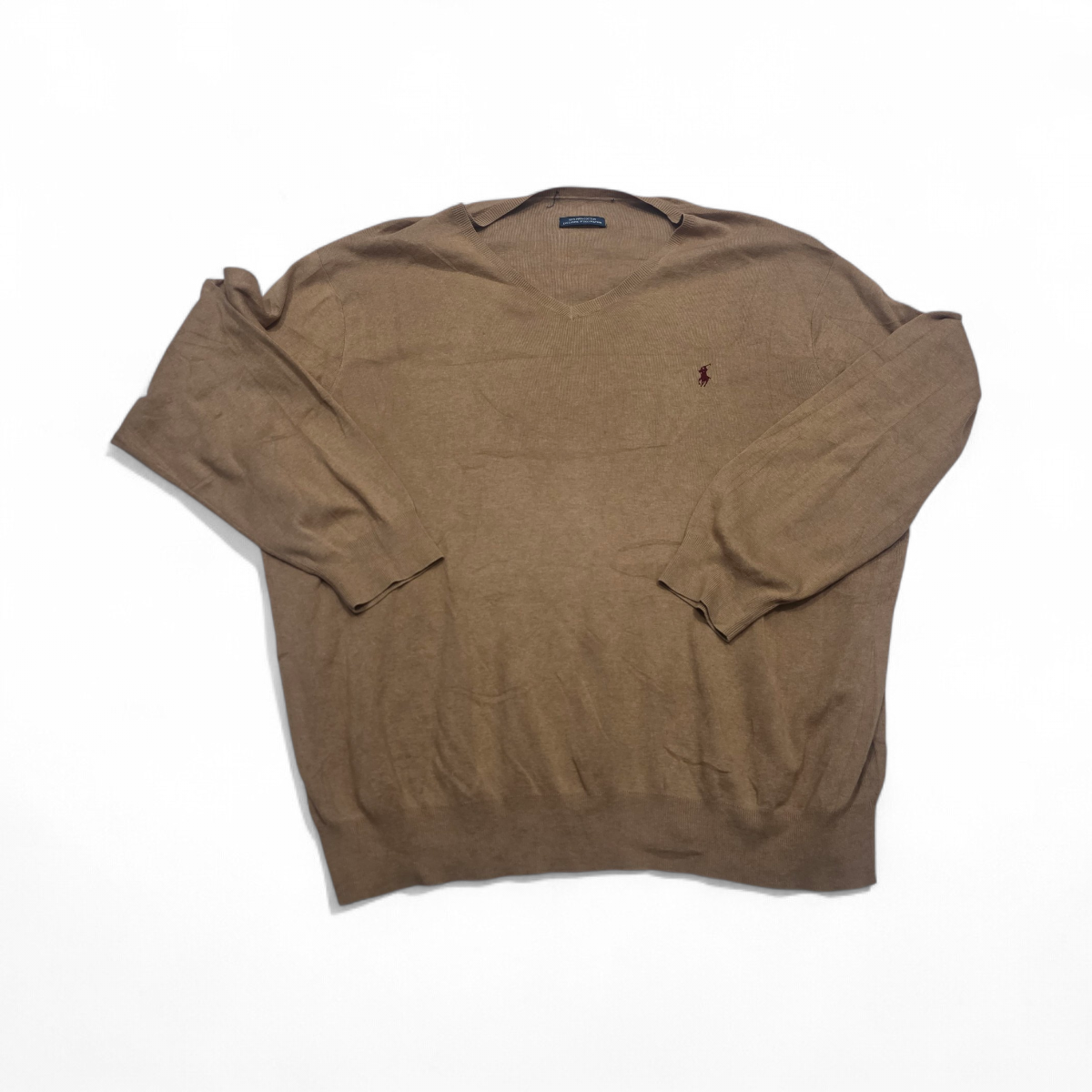 Sueter Ralph Lauren 3xl Cafe Pony Vino (Usado)