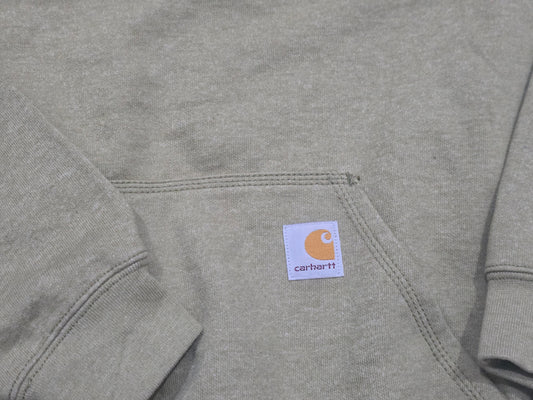 Sudadera Carhartt Chico S Verde Loose Fit Gorro (Usado)