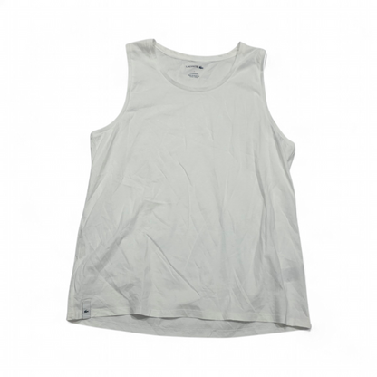 Playera Sin Mangas Lacoste Grande L Blanco (Usado)