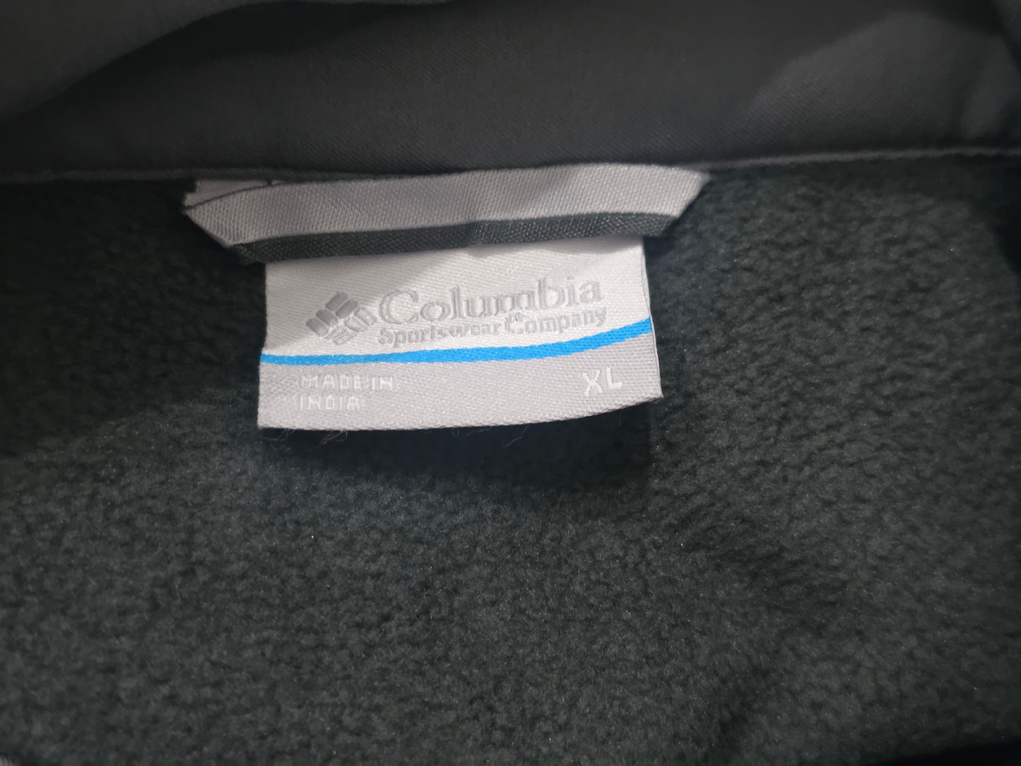 Chamarra Columbia Xgrande Xl Gris Forro Polar Interno (Usado)