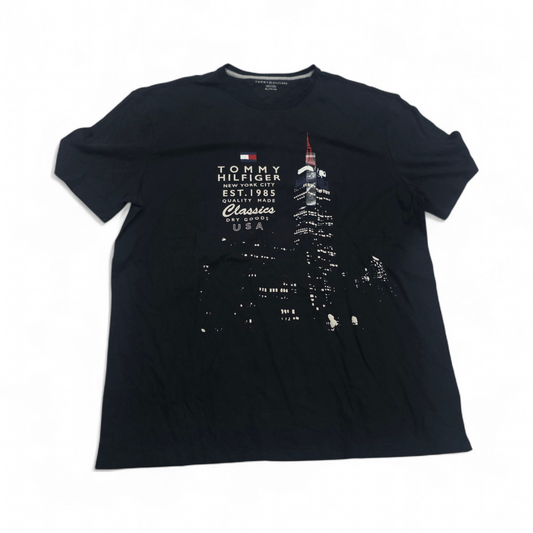 Playera Tommy Hilfiger Xgrande XL Negro NY (NUEVO)