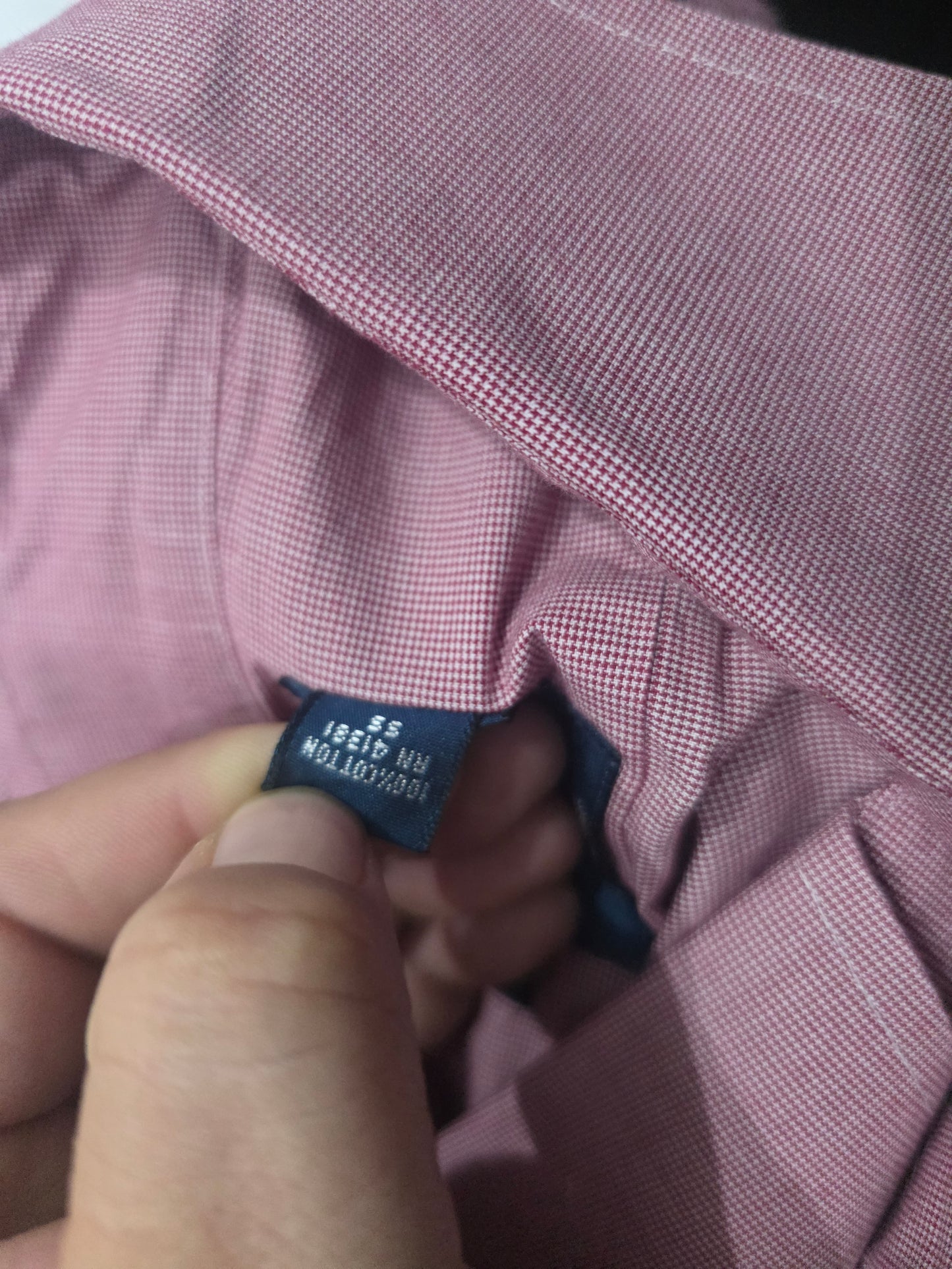 Camisa Ralph Lauren Xgrande 17 1/ 35 Regent Custom Fit Coral (Usado)