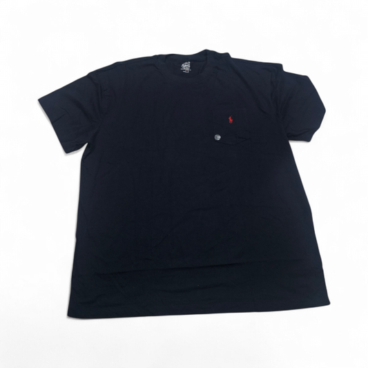 Playera Ralph Lauren 2XB Big Azul pony Rojo (NUEVO)