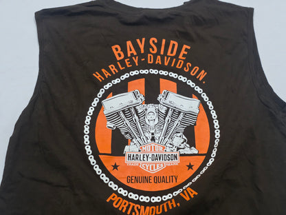 Playera Sin Mangas Harley Davidson 2xl Cafe Bayside (Usado)