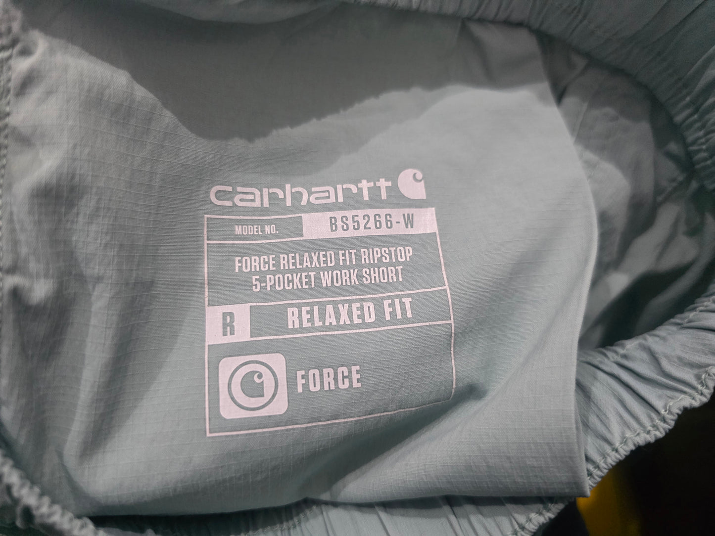Bermuda De Mujer Carhartt Xchico Xs Azul