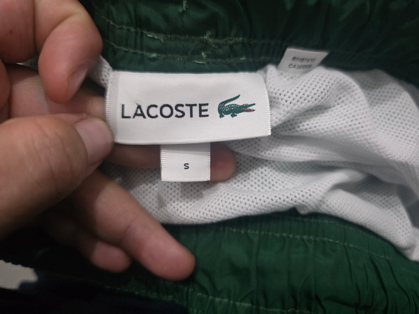 Bermudas Lacoste Chico S Verde