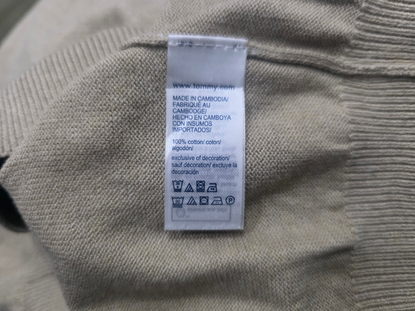 Sueter Tommy Hilfiger Chico S Cafe