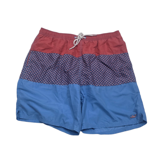 Bermuda Vineyard Vines Grande L Azul Coral