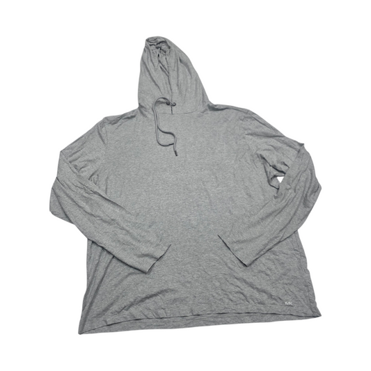 Playera Con Gorro Michael Kors Xxl Gris Manga Larga